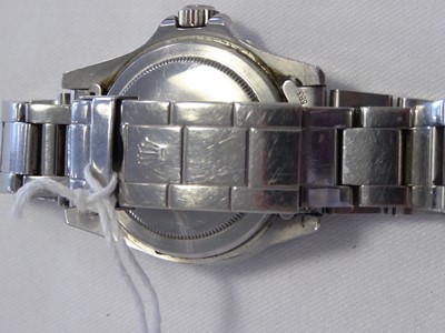 Lot 2236 - Rolex: A Rare 'Meters First' Dial Stainless Steel Automatic Centre Seconds Wristwatch
