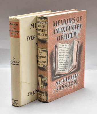 Lot 221 - Sassoon (Siegfried), Memoirs of a Fox-Hunting...