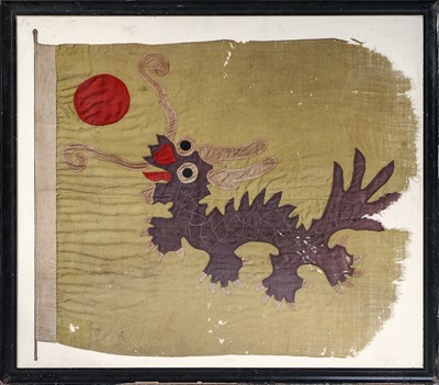 Lot 3101 - Two Large Imperial Chinese "Yellow Dragon"...