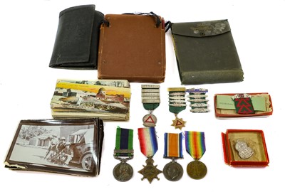 Lot 3023 - A First World War Group of Four Medals,...