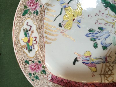 Lot 31 - A Samson of Paris Porcelain Plate, late 19th...