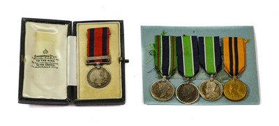 Lot 3025 - Five Miniature Medals, comprising:- Transport...