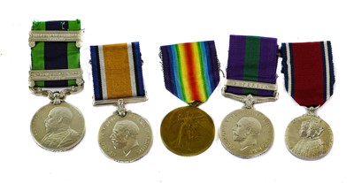 Lot 3026 - An Edwardian / George V Group of Five Medals,...