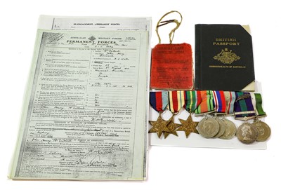 Lot 3027 - A Second World War Group of Eight Medals,...