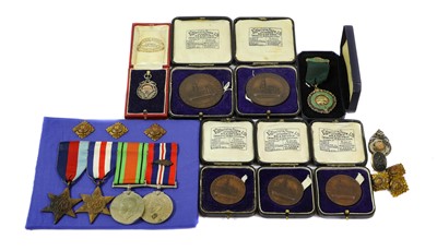 Lot 3031 - A Second World War Group of Four Medals,...