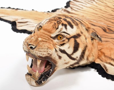 Lot 364 - Taxidermy: Bengal Tiger Skin Rug (Panthera...