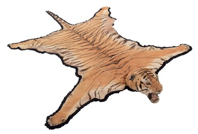 Lot 364 - Taxidermy: Bengal Tiger Skin Rug (Panthera...