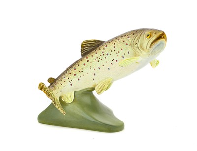 Lot 1162 - Beswick Trout Comprising