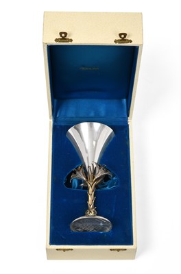 Lot 2169 - An Elizabeth II Parcel-Gilt Silver Cup