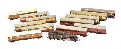 Lot 2128 - Hornby Dublo Locomotive And Coaches
