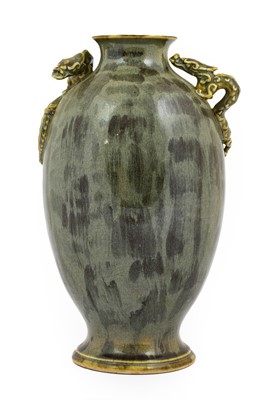 Lot 46 - A Japanese Porcelain Vase, Meiji period, of...