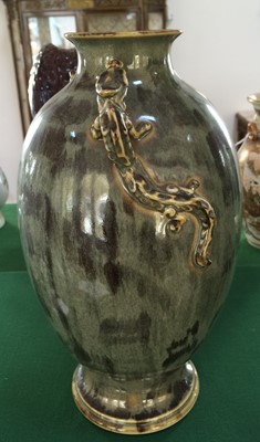 Lot 46 - A Japanese Porcelain Vase, Meiji period, of...