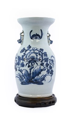 Lot 10 - A Chinese Porcelain Baluster Vase, 19th...
