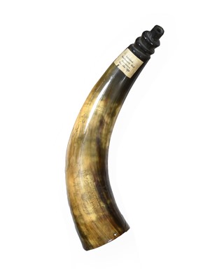 Lot 337 - A 19th Century South African Powder Horn, of...