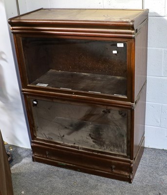 Lot 1253 - An early 20th century mahogany two-tier...
