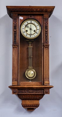 Lot 396 - An early 20th century Vienna style walnut...