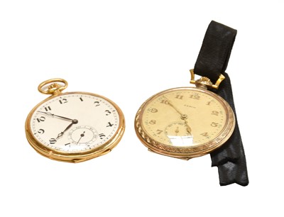 Lot 327 - A Lamco pocket watch and one other