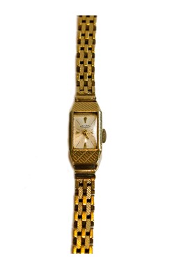 Lot 159 - A ladys 9ct gold Rotary wristwatch