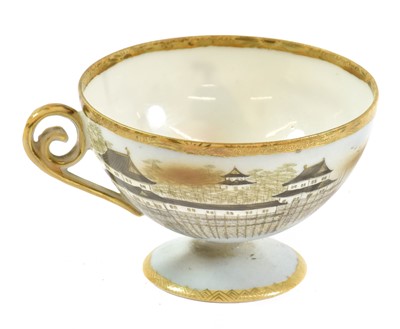 Lot 58 - A Kutani Porcelain Teapot and Cover, circa...