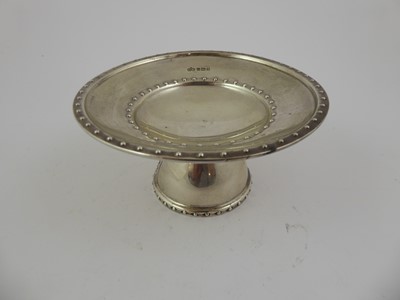 Lot 11 - An Edward VII Silver Pedestal-Dish, by...