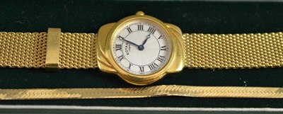 Lot 371 - A lady's Rotary wristwatch and a bracelet stamped '9KT'