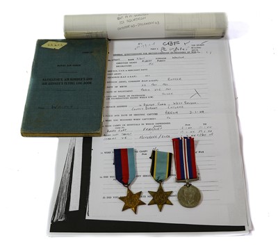 Lot 3036 - A Second World War Trio, awarded to 1496639...