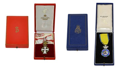 Lot 3039 - A Set of Four Foreign Orders, awarded to Miss...