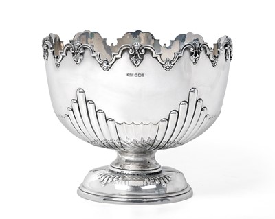 Lot 2136 - A Victorian Silver Rose-Bowl