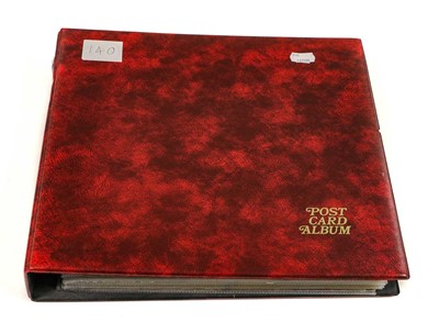 Lot 210A - A Red Album Containing Approximately 240 Cards....