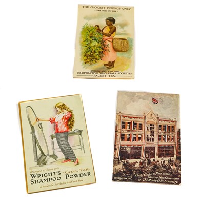 Lot 241 - A bag containing 29 Advertising cards. A mix...