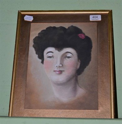 Lot 404 - James Watterson Herald (1859-1914) Scottish, Study of a lady, watercolour