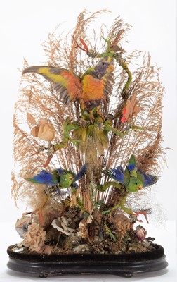 Lot 350 - Taxidermy: A Late Victorian Diorama of...