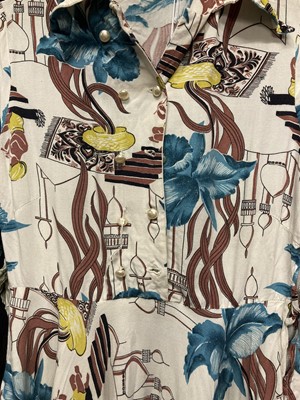 Lot 2082 - Circa 1950-60s Cotton Day Dresses, comprising...