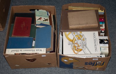 Lot 383 - A quantity of clock reference books including,...