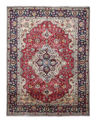 Lot 555 - Tabriz Carpet North West Iran, circa 1950 The...