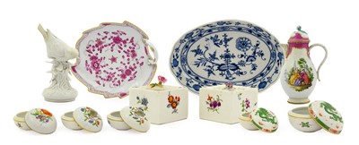 Lot 107 - A Meissen Outside-Decorated Porcelain Coffee...