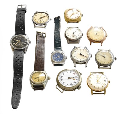 Lot 23 - A selection of wristwatches signed by Smiths,...