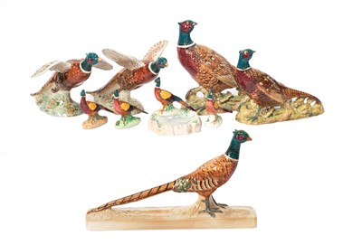 Lot 1151 - Beswick Pheasants Comprising