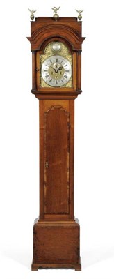 Lot 1069 - A Walnut Eight Day Longcase Clock, signed John Barry, Manchester, circa 1740, arched top...