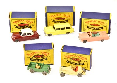 Lot 2296 - Matchbox 1-75's