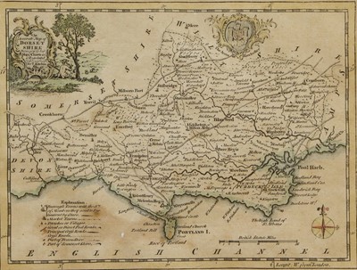 Lot 1047 - Robert Morden, a map of the West Riding of...