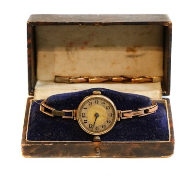 Lot 158 - Two lady's 9 carat gold Rotary wristwatches,...