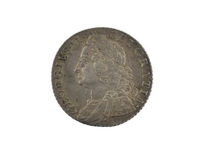 Lot 159 - George II, Shilling 1758, obv. GEORGIVS II DEI...