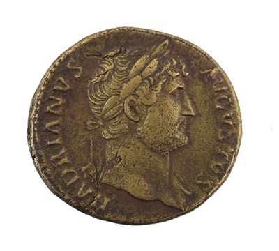 Lot 6 - Roman Imperial, Hadrian (117-138AD) Æ...