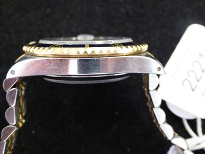 Lot 2221 - Rolex: A Steel and Gold Automatic Calendar Centre Seconds Wristwatch
