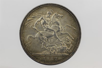 Lot 169 - Victoria Golden Jubilee 1887 Silver Coinage,...