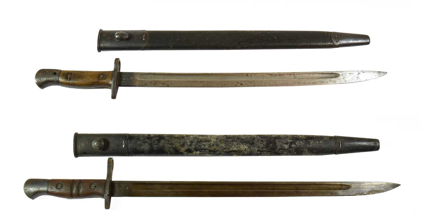 Lot 3173 - A British Pattern 1888 Mk.III Bayonet, the...