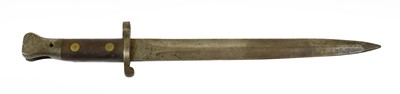 Lot 3173 - A British Pattern 1888 Mk.III Bayonet, the...