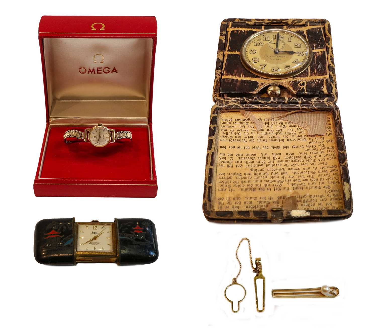 Lot 193 - A lady's Omega Wristwatch with Omega box,...