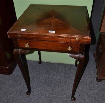 Lot 470 - Envelope card table